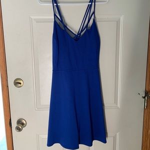 Forever 21+ Strappy Royal Blue Dress